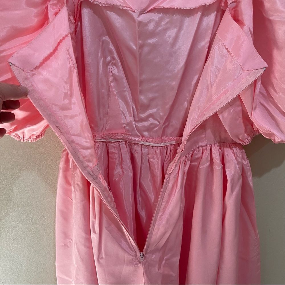 Vintage Handmade Puff Sleeve Princess Dress - Picture 7 of 15